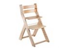 Rastúce aj drevené detské stoličky