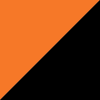 Oranžová - čierna