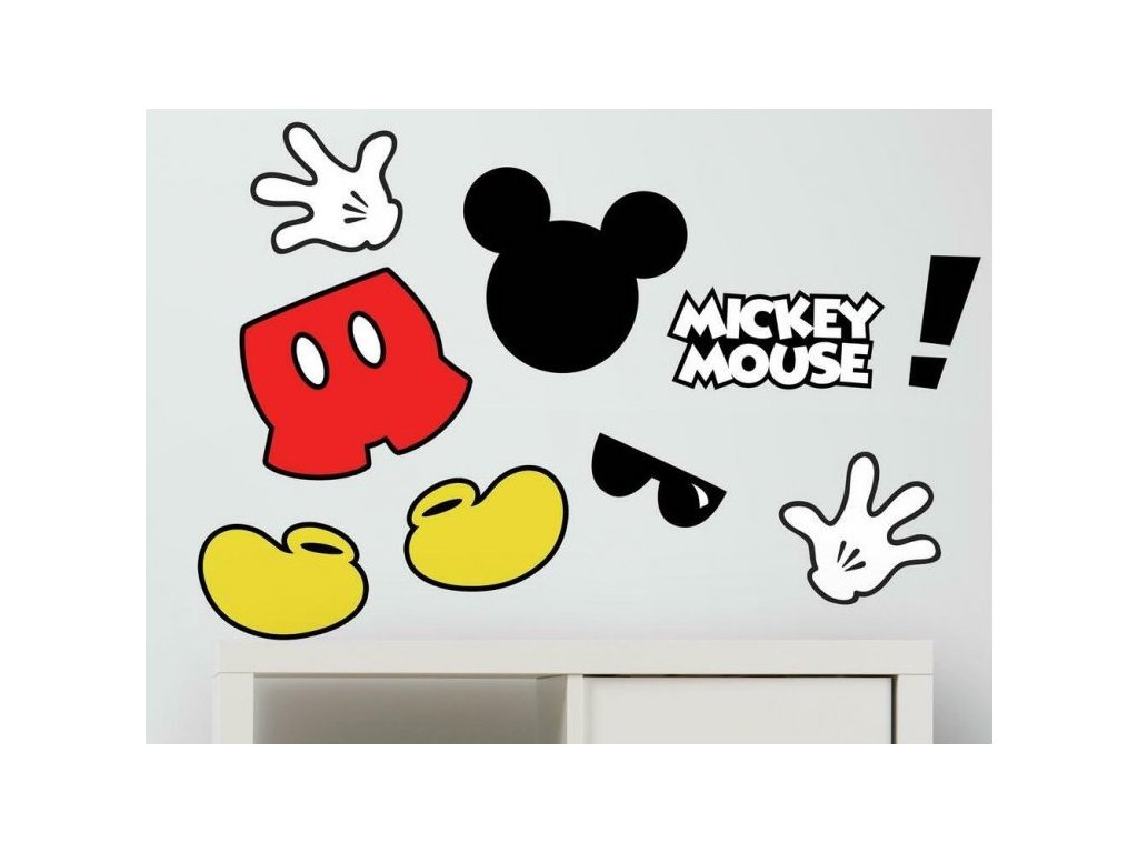 Samolepky na stenu s Disney motívom MICKEY MOUSE