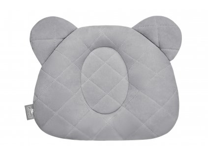 15219 fixacni sametovy polstar royal baby pro miminko sedy