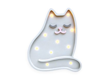 Lampa KOČKA bílá