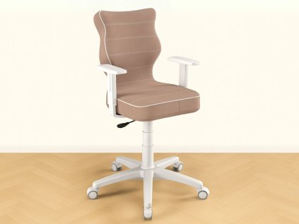 Ergonomická stolička k písaciemu stolu do detskej izby STARORUŽOVÁ