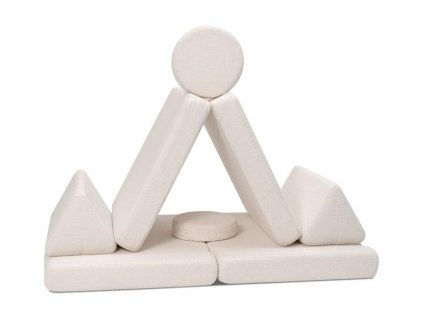 Veľký multifunkčný skladací bunker z bouclé SOFA