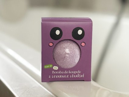 25047 penova koupelova bomba pro deti z levandule lekarske 100 bio