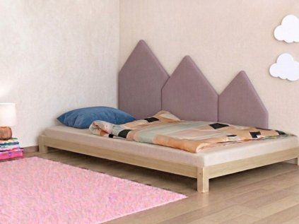 Čalúnený panel na stenu HORY - ľavá strana VELVET