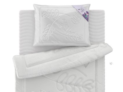 25098 2 celorocni set levandulovy polstar a prikryvka pro deti