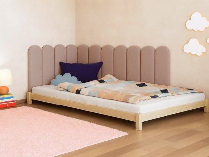 Zaoblený čalúnený panel za stenu BÚCLÉ