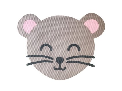 Penová samolepiaca nástenka MYŠKA do detskej izby (Zvoľte farbu Krémová)