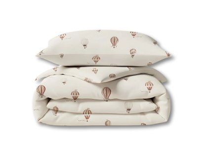 Bavlnený vankúšik a prikrývka BALÓNY (Zvoľte rozmer 140 × 200 cm, 50 × 70 cm)