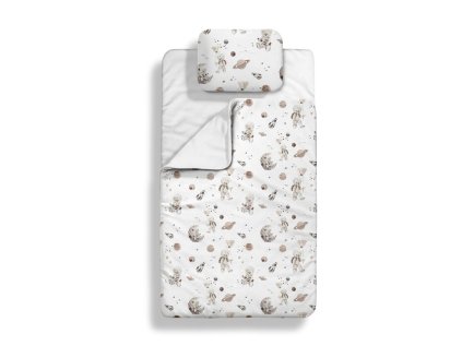 25554 1 spaci pytel 2v1 medved ve vesmiru do postylky svetly