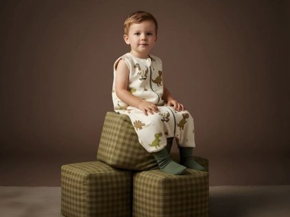 25587 lehky spaci pytel s nohavicemi dinosauri