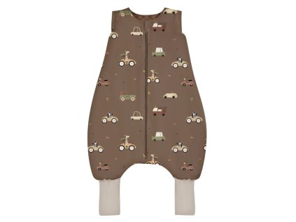 25590 1 lehky spaci pytel s nohavicemi retro auta