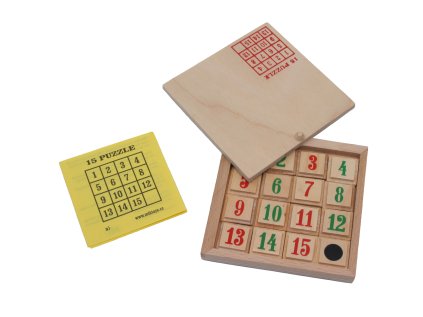 Hlavolam s číslami PUZZLE 15 pre školákov