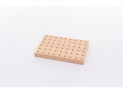 Podložka s drážkami 18 x 12 cm k stavebnici BUKO