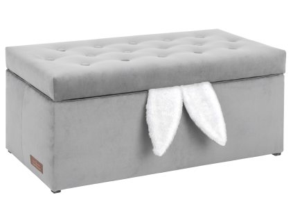 Dizajnový detský taburet BUNNY s úložným priestorom