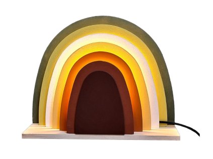 7251 drevena lampa do detskej izby duha