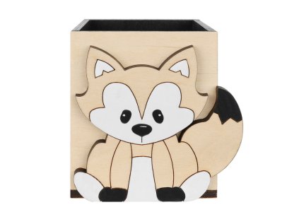 Pastelkovník LÍŠKA z dreva