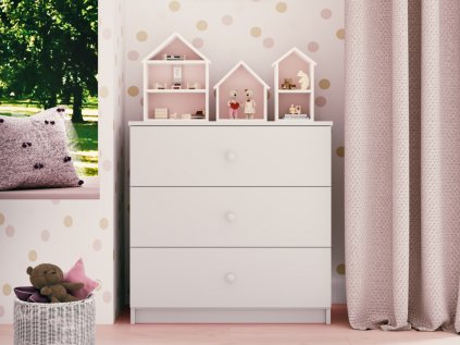 Detská komoda BABYDREAMS s tromi zásuvkami 1