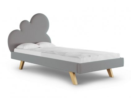 MINKO postel Cloud šedá (2)