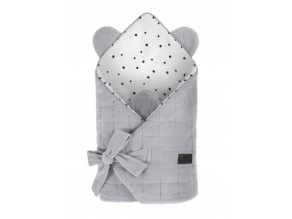 15066 sametova zavinovacka royal baby pro miminko seda