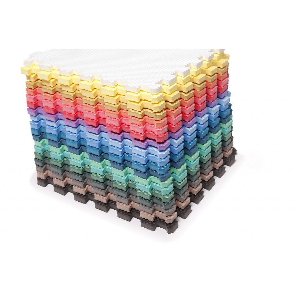 Základný puzzle diel MINIDECKFLOOR na vytvorenie penovej podlahy Zvoľte farbu: Krémová
