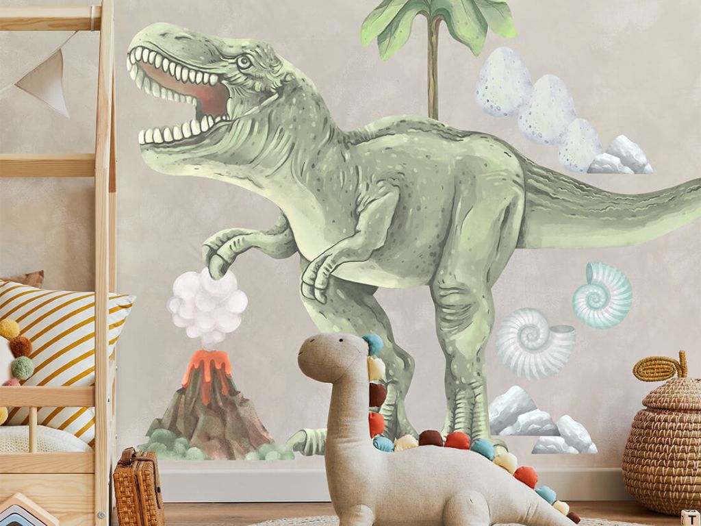E-shop Nástenné samolepky do detskej izby T-REX