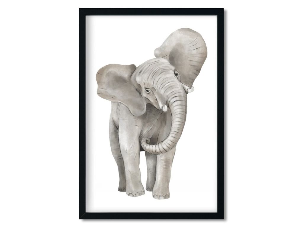 E-shop Plagát pre deti SLON Zvoľte rozmer: 20 x 30 cm