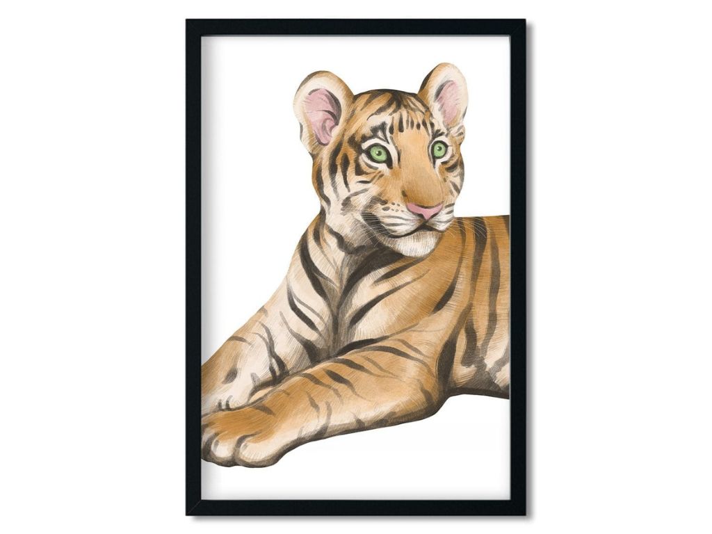 E-shop Plagát TIGER do detskej izby Zvoľte rozmer: 20 x 30 cm