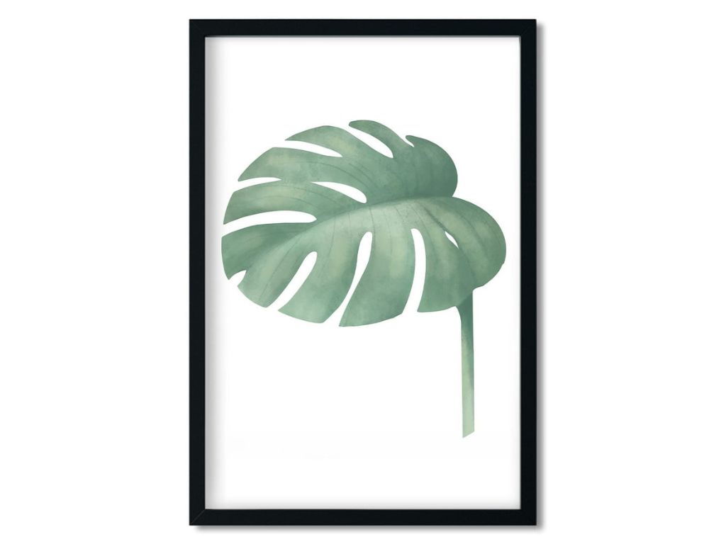 E-shop Plagát na stenu MONSTERA do detskej izby Zvoľte rozmer: 20 x 30 cm