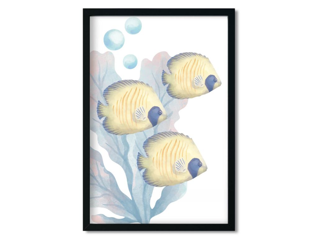 E-shop Plagát na stenu RYBA do detskej izby Zvoľte rozmer: 20 x 30 cm