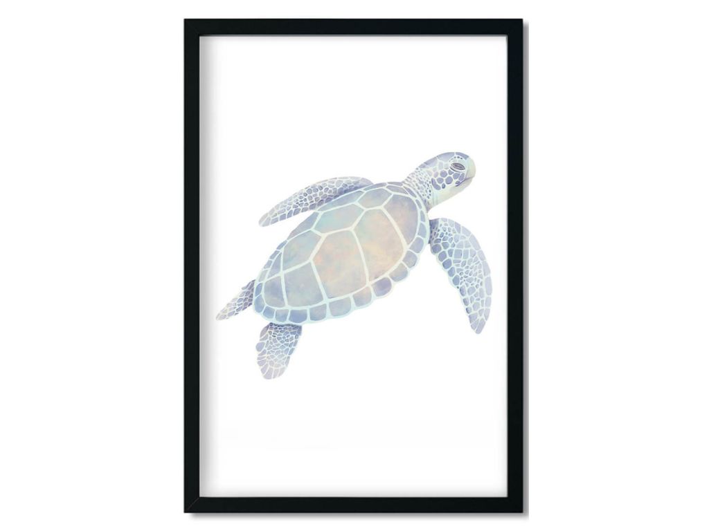 E-shop Plagát na stenu KORYTNAČKA do detskej izby Zvoľte rozmer: 20 x 30 cm