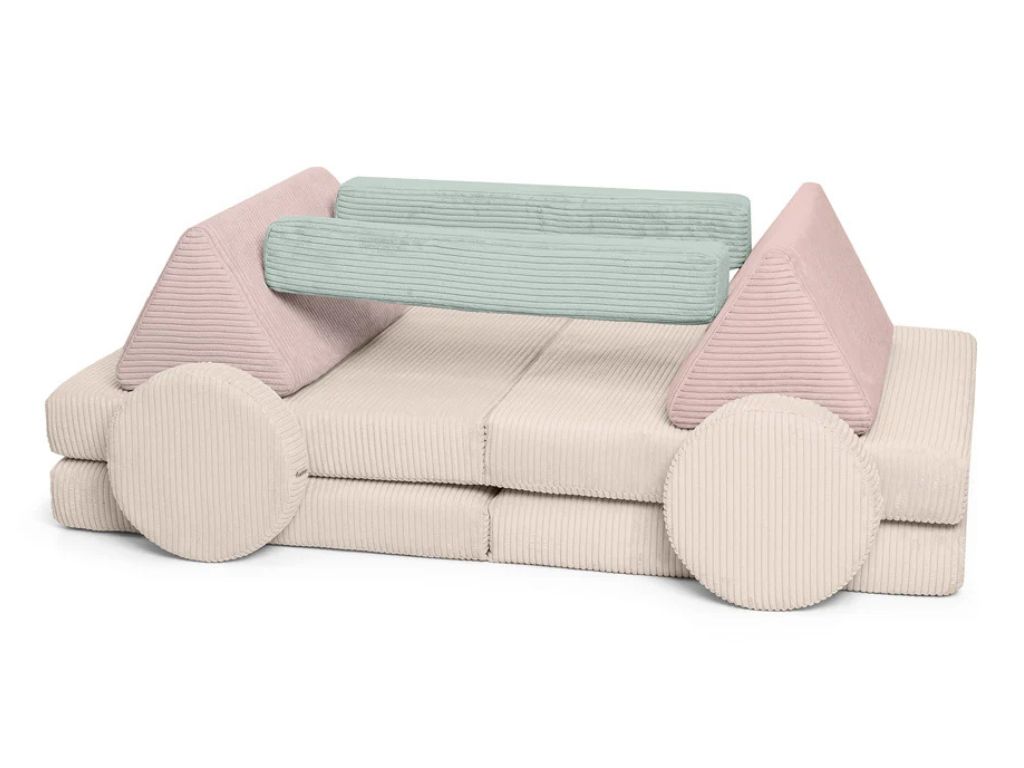 Veľký multifunkčný skladací bunker z menčestra SOFA PURE Zvoľte farbu: Hnedá