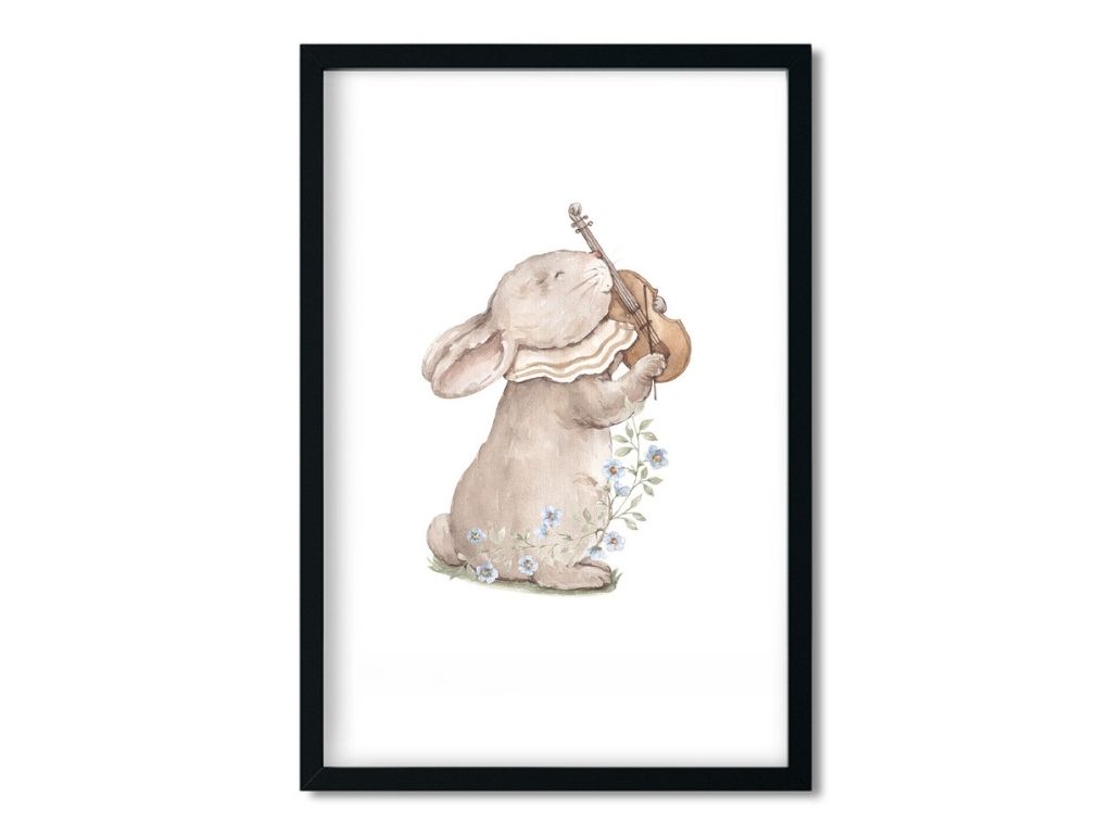 E-shop Plagát na stenu ZAJČIK Zvoľte rozmer: 20 x 30 cm