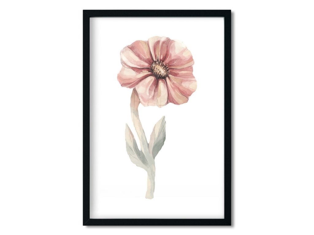 E-shop Detský plagát na stenu VLČÍ MÁK Zvoľte rozmer: 20 x 30 cm
