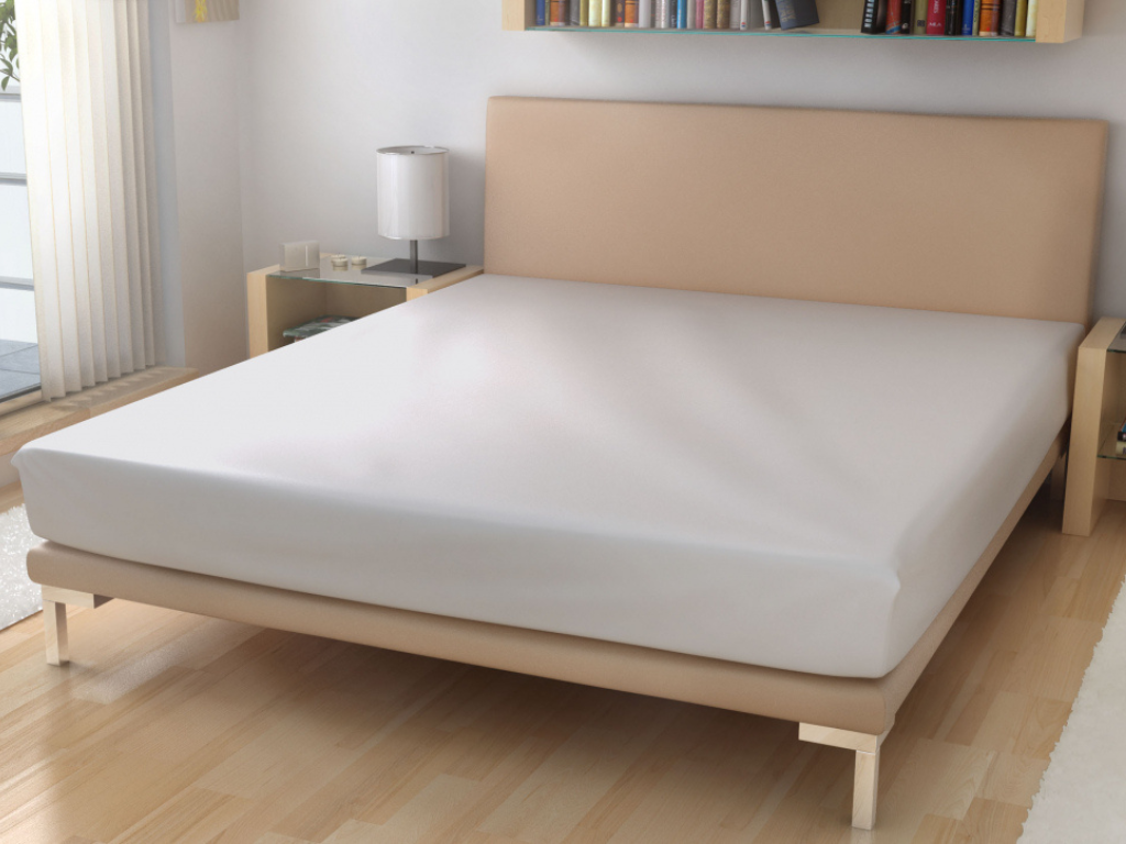 E-shop Jednolôžkové prestieradlo z bavlneného froté Zvoľte farbu: Svetlosivá, Zvoľte rozmer: 120 x 200 cm
