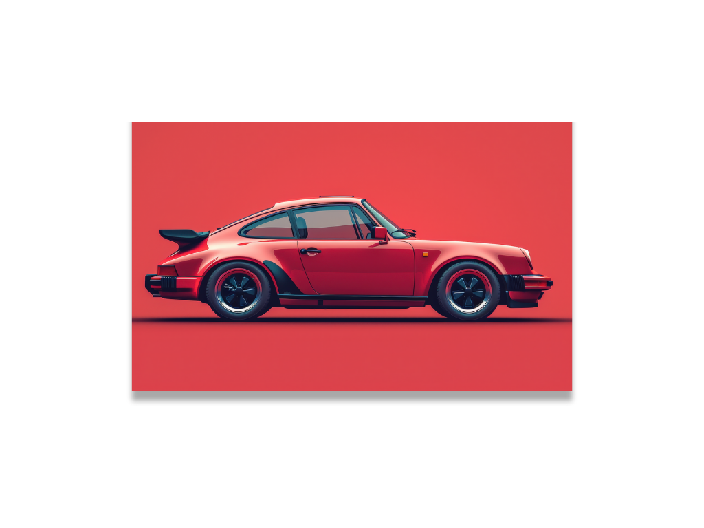 E-shop Benlemi Obraz na plátne do detskej izby ZÁVODY ÁUT Zvoľte rozmer: 30 x 30 cm