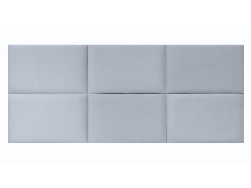 Obdĺžnikové čalúnené panely na stenu VELVET Zvoľte farbu: Vínová, Zvoľte rozmer: 30x40 cm, Uchytenie na stenu: So samolepiacim suchým zipsom