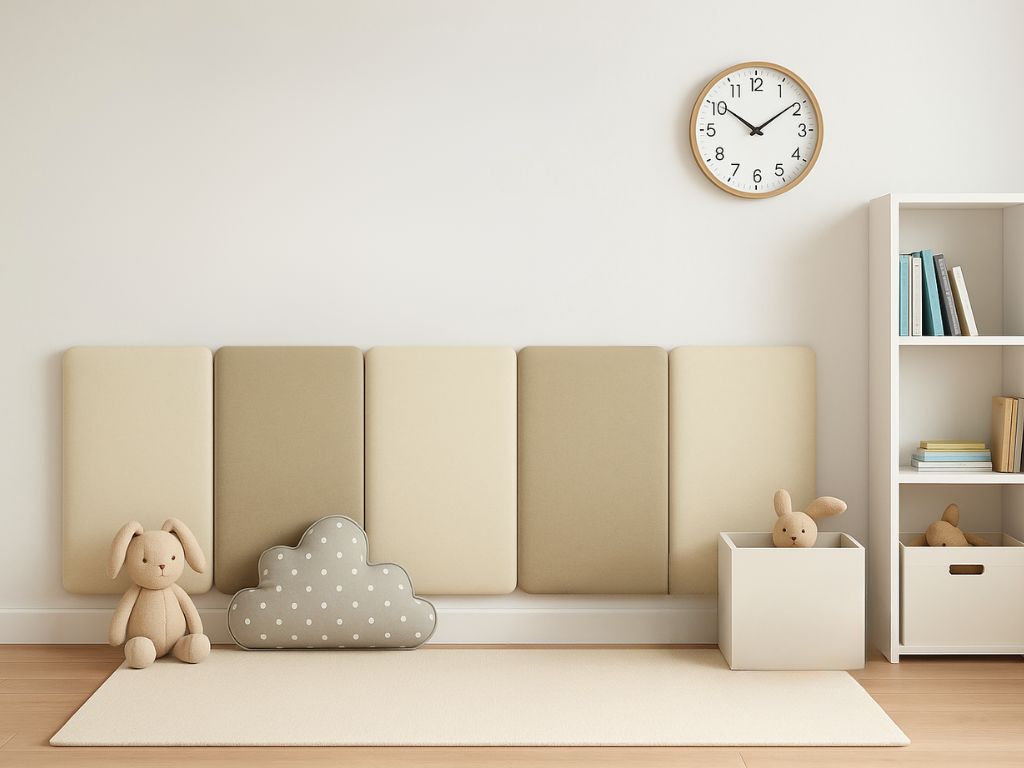 Obdĺžnikové čalúnené panely na stenu VELVET Zvoľte farbu: Vínová, Zvoľte rozmer: 30x40 cm, Uchytenie na stenu: So samolepiacim suchým zipsom
