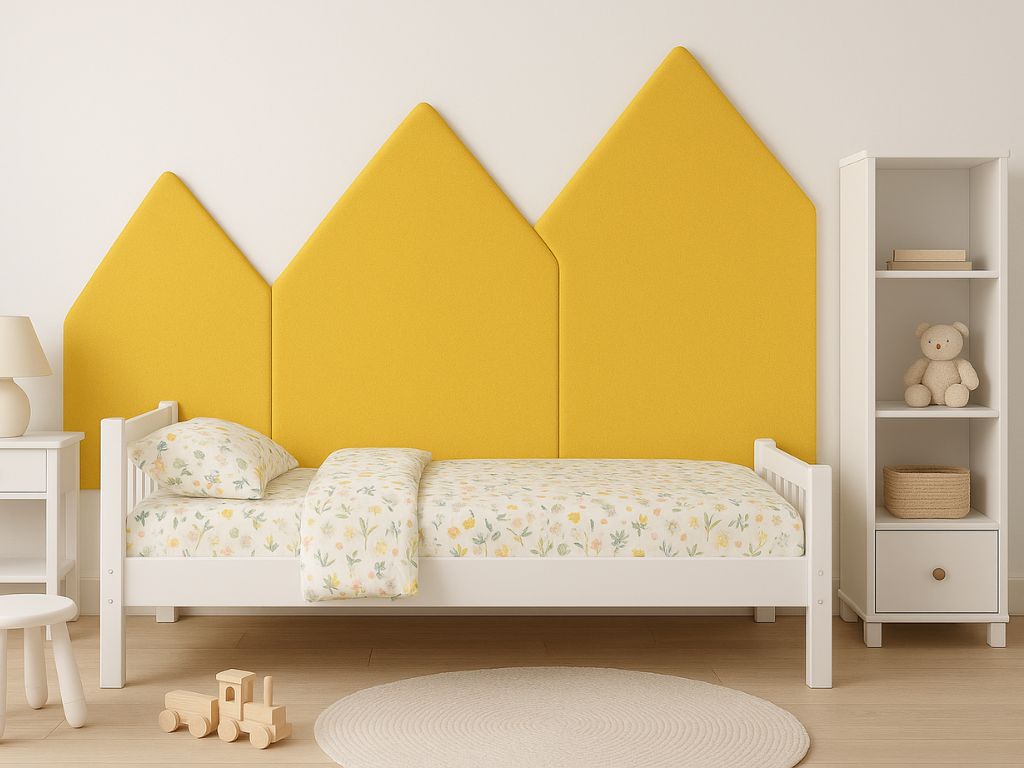 Čalúnený panel na stenu HORY - pravá strana VELVET Zvoľte farbu: Vínová, Zvoľte rozmer: 80x200 cm, Uchytenie na stenu: So samolepiacim suchým zipsom