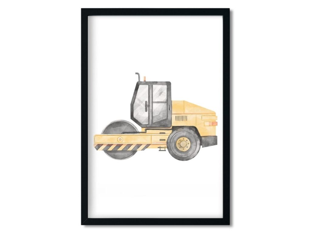 E-shop Plagát pre deti CESTNÝ VALEC Rozmer: 20 x 30 cm