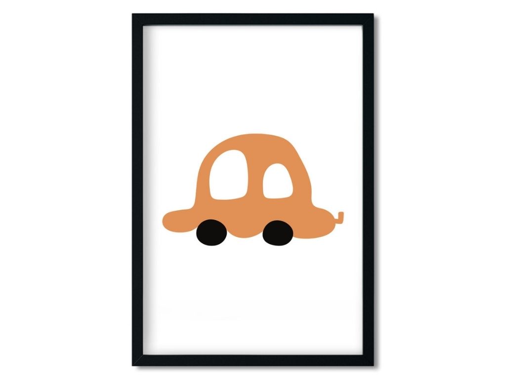 E-shop Detský plagát na stenu AUTO Rozmer: 20 x 30 cm