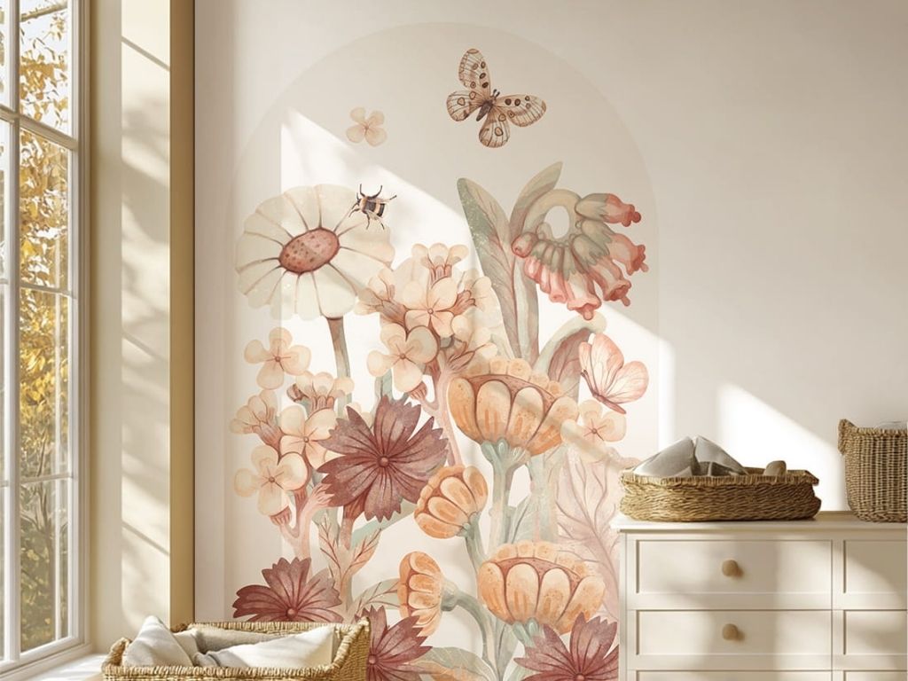 E-shop Nástenná samolepka OBLÚK do detskej izby LÚKA Zvoľte rozmer: 50 x 80 cm
