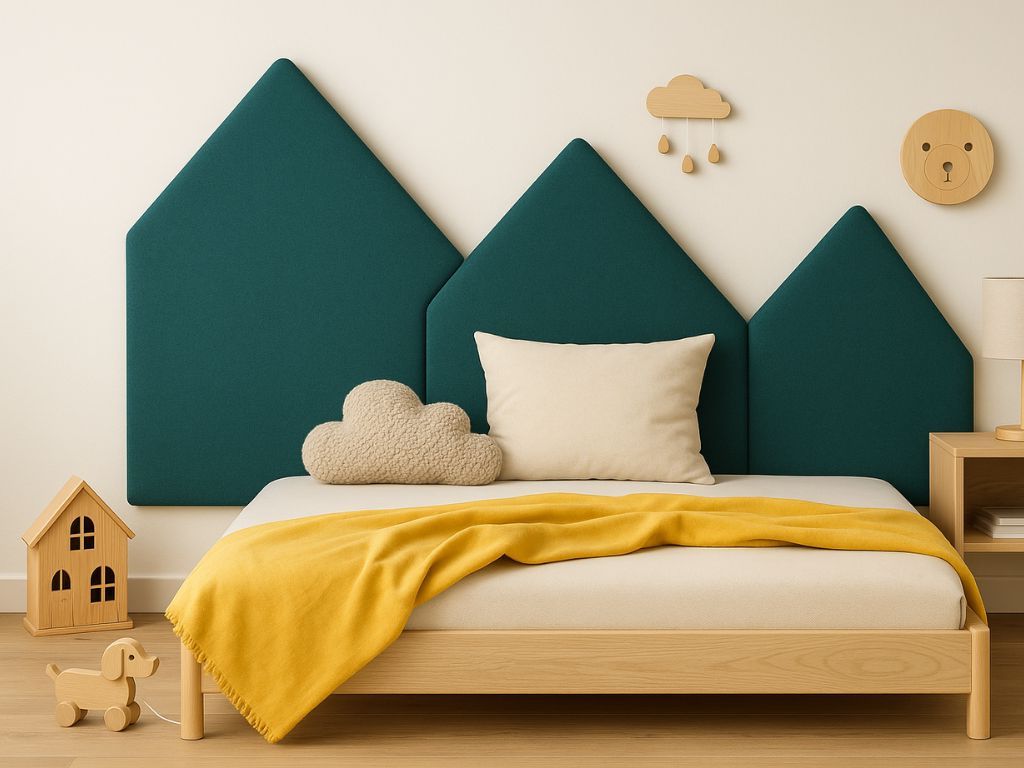 Čalúnený panel na stenu HORY - ľavá strana VELVET Zvoľte farbu: Vínová, Zvoľte rozmer: 70x200 cm, Uchytenie na stenu: So samolepiacim suchým zipsom