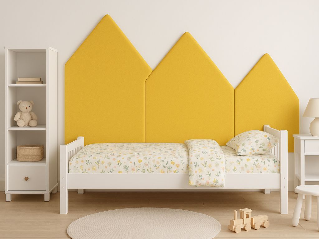 Čalúnený panel na stenu HORY - ľavá strana VELVET Zvoľte farbu: Vínová, Zvoľte rozmer: 70x200 cm, Uchytenie na stenu: So samolepiacim suchým zipsom