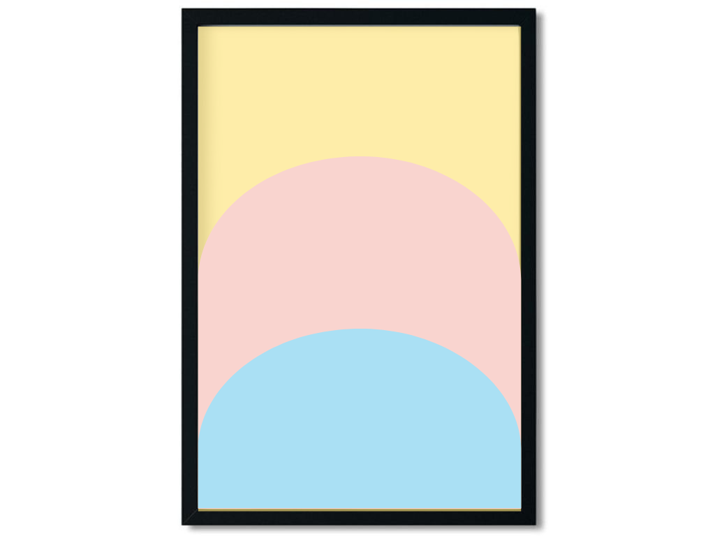 E-shop Benlemi Plagát do detskej izby FARBY DUHY Zvoľte rozmer: 30x42 cm (A3)