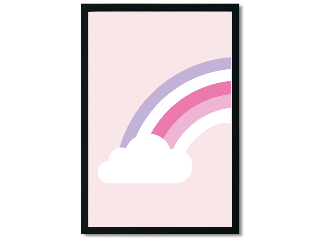 E-shop Benlemi Plagát na stenu DUHA Zvoľte rozmer: 30x42 cm (A3)