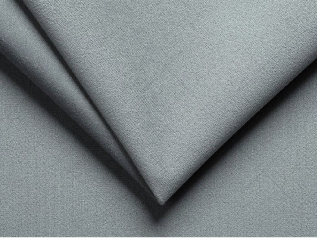 Rovný čalúnený panel na stenu SIVÝ - 20 x 80 cm