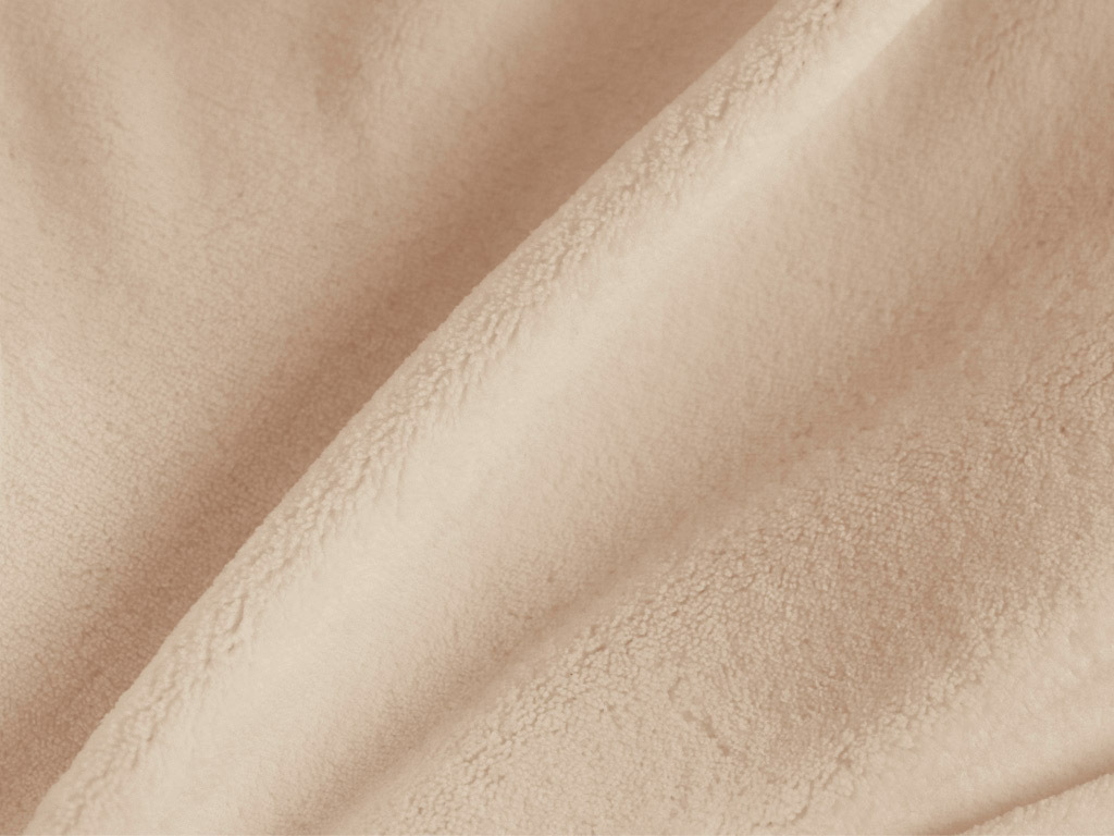 Benlemi Dvojlôžkové prestieradlo z mikroplyše Zvoľte farbu: Krémová, Rozmer: 200 x 200 cm