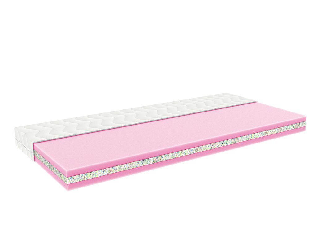 E-shop Benlemi Sendvičový matrac SANDY do detskej postieľky Zvoľte rozmer: 60x120 cm