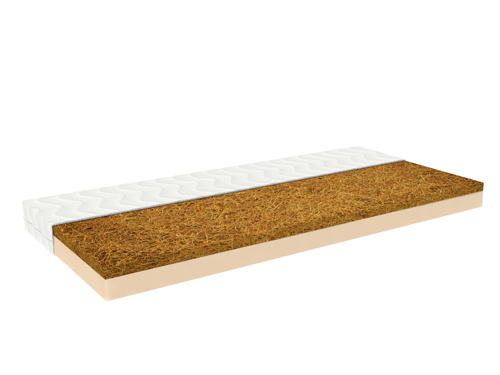E-shop Benlemi Bio matrac NATY z prírodnej peny a morskej trávy do detskej postieľky Zvoľte rozmer: 60x120 cm